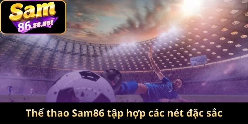 Thể thao Sam86 tập hợp các nét đặc sắc