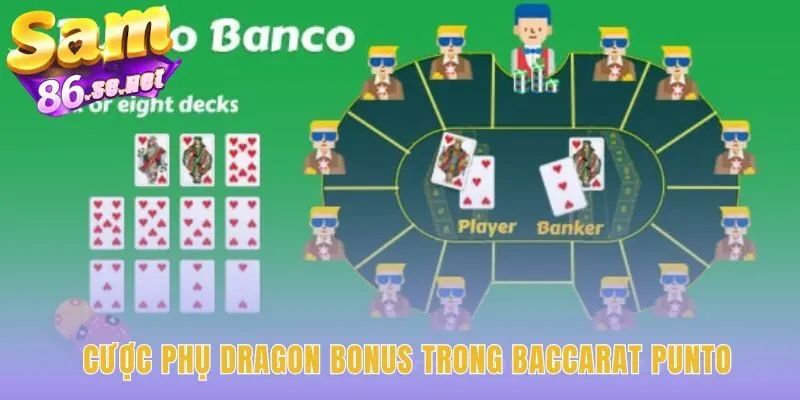 Dragon Bonus trong Baccarat Punto thưởng theo chênh lệch điểm